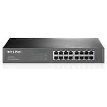 Switch 16 Portas TP-Link Gigabit 10/100/1000 Mbps Rack/Desk - TL-SG1016D Switch 16 Portas TP-Link Gigabit 10/100/1000 Mbps Rack/Desk - TL-SG1016D