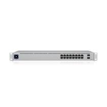 Switch 16 Portas Ubiquiti UniFi - 16 Portas Gigabit - 2 portas SFP - PoE+ - 42W - USW-16-POE Switch 16 Portas Ubiquiti UniFi - 16 Portas Gigabit - 2 portas SFP - PoE+ - 42W - USW-16-POE
