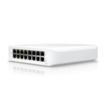 Switch 16 Portas Ubiquiti UniFi - Gigabit - PoE - 45W - Montagem em parede - USW-LITE-16-POE Switch 16 Portas Ubiquiti UniFi - Gigabit - PoE - 45W - Montagem em parede - USW-LITE-16-POE