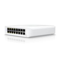 Switch 16 Portas Ubiquiti UniFi - Gigabit - PoE - 45W - Montagem em parede - USW-LITE-16-POE