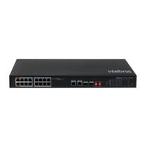 Switch 16P FAST Poe 2P Gigabit SF 1822 HI-POE 4760070 - Intelbras