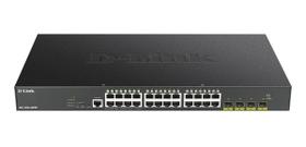 Switch 24 Portas 10 100 1000 D LINK DGS 1250 28X