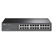 Switch 24 Portas 10/100, preto, TL-SF1024D TP-LINK