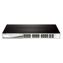 Switch 24 portas D-Link DGS-1210-28 - Gerenciável - 24 portas Gigabit + 4 portas ComboSFP