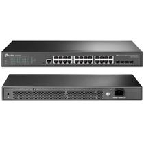 Switch 24 Portas Gerenciável TP Link TLSG3428 Giga l2+24 portas 4 SFP Jetstream - Tp-Link Switch 24 Portas Gerenciável TP Link TLSG3428 Giga l2+24 portas 4 SFP Jetstream - Tp-Link