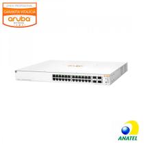 Switch 24 Portas Gigabit com 4 SFP 370W POE Aruba - HP