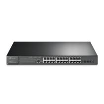Switch 24P Poe+ 10/100/1000 Gigabit L2+ 4 Slots Sfp+ 10GBE - Tp-Link Switch 24P Poe+ 10/100/1000 Gigabit L2+ 4 Slots Sfp+ 10GBE - Tp-Link