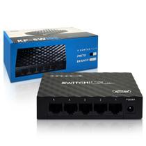 Switch 5 Portas 10/100/1000 Gigabit Mesa KP-SW103 knup