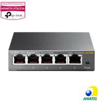 Switch 5 Portas 10/100/1000MBPS Easy Smart - TLSG105E