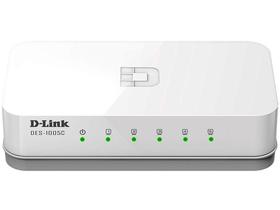 Switch 5 Portas 10/100Mbps Fast-Ethernet - DES-1005C D-Link