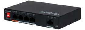 Switch 5 Portas Fast 4 Portas Poe Sf 500 Hi-poe Intelbras Switch 5 Portas Fast 4 Portas Poe Sf 500 Hi-poe Intelbras