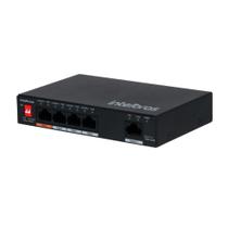 Switch 5 Portas Fast Com 4 Portas Poe Sf 500 Hi-Poe Intelbras Switch 5 Portas Fast Com 4 Portas Poe Sf 500 Hi-Poe Intelbras
