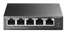 Switch 5 Portas Gigabit com 4 Portas Poe+ TLSG1005LP - TPLINK