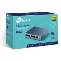 Switch 5 Portas Gigabit De Mesa 10-100-1000 Tl-Sg105 Switch 5 Portas Gigabit De Mesa 10-100-1000 Tl-Sg105