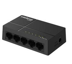 Switch 5 Portas Gigabit Ethernet S1105G Intelbras