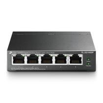 Switch 5 portas TP-Link TL-SG1005P - Gigabit - 4 portas PoE+ - até 65W - Preto Switch 5 portas TP-Link TL-SG1005P - Gigabit - 4 portas PoE+ - até 65W - Preto