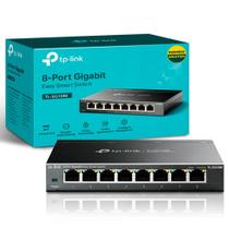 Switch 8 Portas 10/100/1000 Easy Smart Mesa TL-SG108E TP LINK