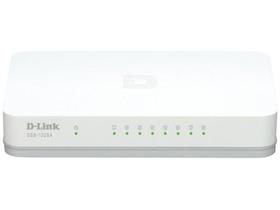 Switch 8 Portas 10/100/1000 Mbps Gigabit - DGS-1008A D-Link