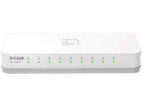 Switch 8 Portas 1,6Gbps Fast-Ethernet DES-1008C - D-Link