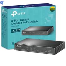 Switch 8 Portas Gigabit Com 4 Portas Poe Tp-Link- Tl-Sg1008P Switch 8 Portas Gigabit Com 4 Portas Poe Tp-Link- Tl-Sg1008P