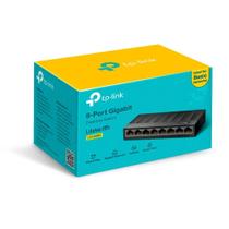 Switch 8 portas gigabit tp-link-10/10/1000-ls1008g