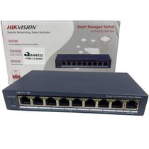 Switch 8 Portas Poe 10/100 Ds-3e1309p-ei/m Hikvision Switch 8 Portas Poe 10/100 Ds-3e1309p-ei/m Hikvision