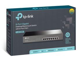 Switch 8 portas POE+ TP-Link Gigabit 10/100/1000Mbps TL-SG1008MP