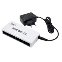 Switch 8 Portas Rj-45 Rede Alta Velocidade 10/100mbps Expandir Rede KPE08B