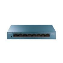 Switch 8 Portas TP Link LiteWave Case Metal Gigabit 10/100/1000Mbps - LS108G