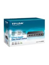 Switch 8 Portas Tp-Link Tl-Sg108E Gigabit 10/ 100/ 1000 Mbps