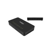 Switch 8portas 10/100mb intelb.biv