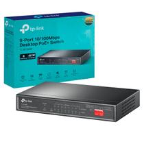 Switch 9 Portas 10/100 Mesa 8 Portas Poe+ TL-SF1009P TP-Link