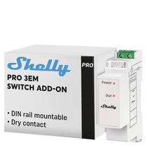 Switch Add-On Shelly Pro 3EM para automação residencial