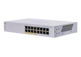 Switch Cisco Business CBS110-16PP-D não gerenciado de 16 portas GE