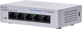 Switch Cisco Business CBS110-5T-D - Não Gerenciado - 5 Portas GE