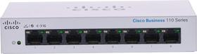 Switch Cisco Business CBS110-8T-D - 8 Portas GE - Não Gerenciado