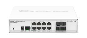 Switch Cloud Router Mikrotik Crs112-8g-4s-in Rj-45 Sfp 8gbp