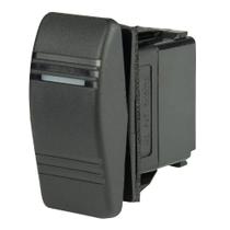 Switch Contura BEP 1001805 SPDT ligado/desligado/ (ligado) com LED 12V/24V DC