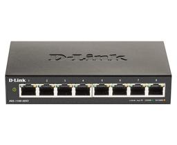 Switch D-Link de 8 portas Gigabit Smart Managed DGS-1100-08V2