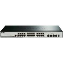 Switch D-Link DGS-1510-28x - Gerenciável e Empilhável - 24 portas Gigabit + 4 portas SFP+ 10G Switch D-Link DGS-1510-28x - Gerenciável e Empilhável - 24 portas Gigabit + 4 portas SFP+ 10G