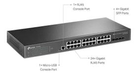 Switch De 24 Portas Gb TP Link Tl SG3428