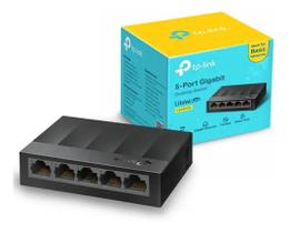 Switch De Mesa 5 Portas Rj45 Gigabit Tp-link Ls1005g