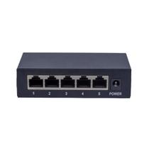Switch De Mesa Auto Negociação 5 Portas Gigabit RJ45 Haiz HZ-1005G