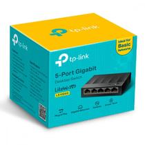 Switch de Mesa com 5 portas 10/100/1000 Mbps TP-Link Preto L