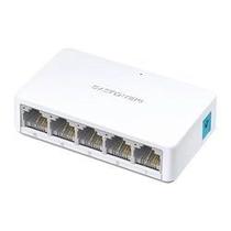 Switch de Mesa Mercusys MS105 de 5 Portas 10/100Mbps - Preto Switch de Mesa Mercusys MS105 de 5 Portas 10/100Mbps - Preto