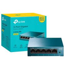 Switch de Mesa TP-Link, 5 Portas 10/100/1000Mbps - LS105G