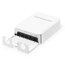 Switch de passagem PoE externo binário com 1 PoE em 4 saídas PoE