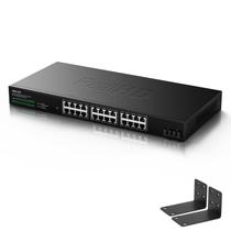 Switch de rede Ethernet Real HD 24 portas 2,5 Gb com 2 x 10G SFP+