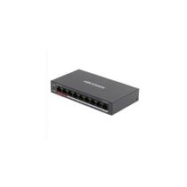 Switch de rede Hikvision 8 Portas Gigabit com Áudio e PoE 10/100