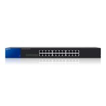 Switch de rede Linksys SE3024 24 portas Gigabit Metallic Black